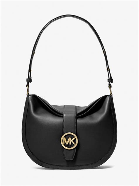 slouchy satchel michael kors|Gabby Large Hobo Shoulder Bag .